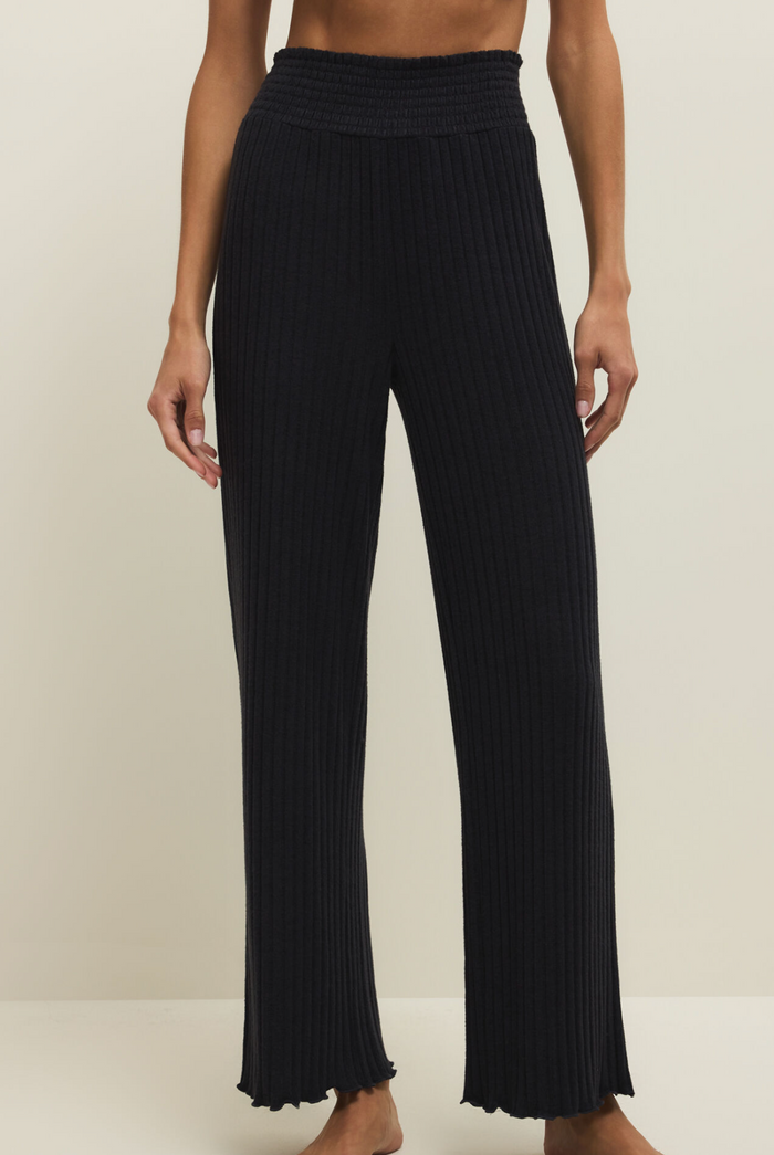 Dawn Smocked Rib Pant