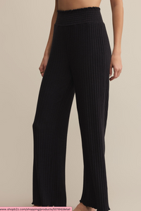 Dawn Smocked Rib Pant