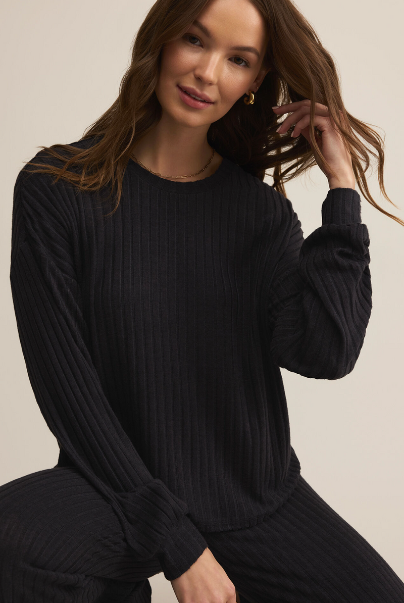 Dawn Smocked Rib Pant
