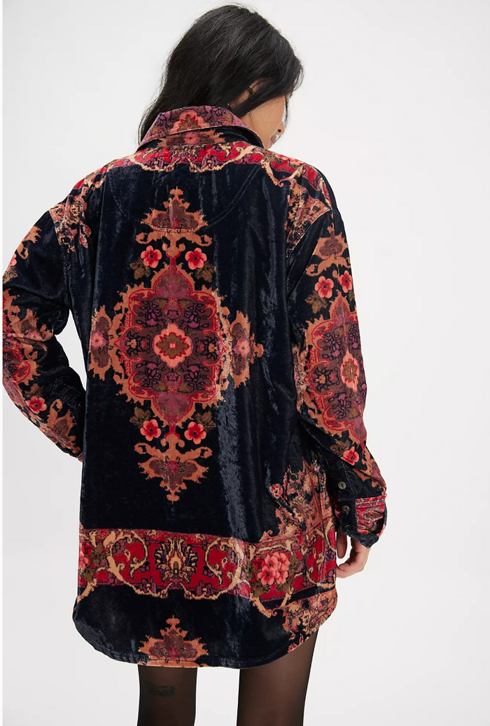 We The Free One Night Velvet Top