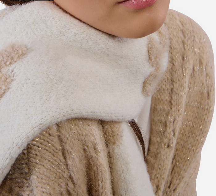 Floral Print Cotton Scarf