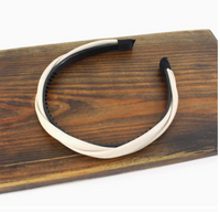 Handmade Twisted Faux Leather Headband