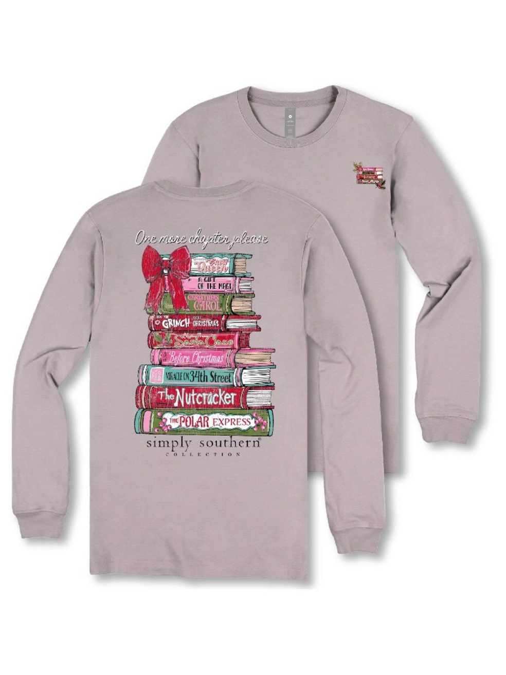 Books Long Sleeve Graphic Tee