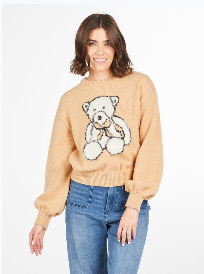 Fuzzy Teddy Sweater
