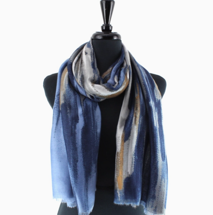 Lightweight Printed Scarf