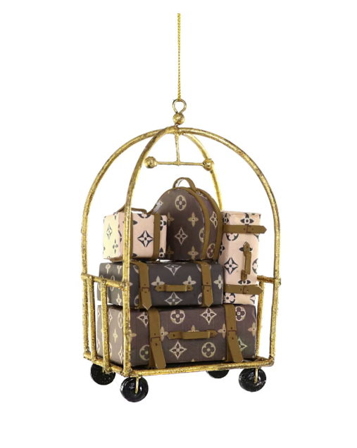 LUXURY HOTEL LUGGAGE ORNAMENT