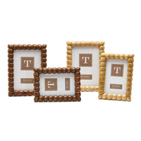 Hand-Carved Bobbin Photo Frame