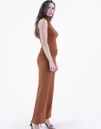 Sleeveless Turtle Neck Top