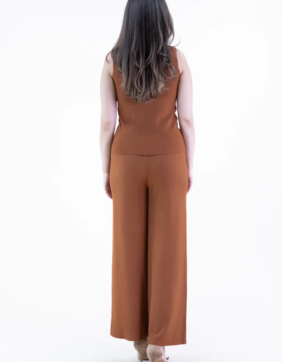 Sleeveless Turtle Neck Top