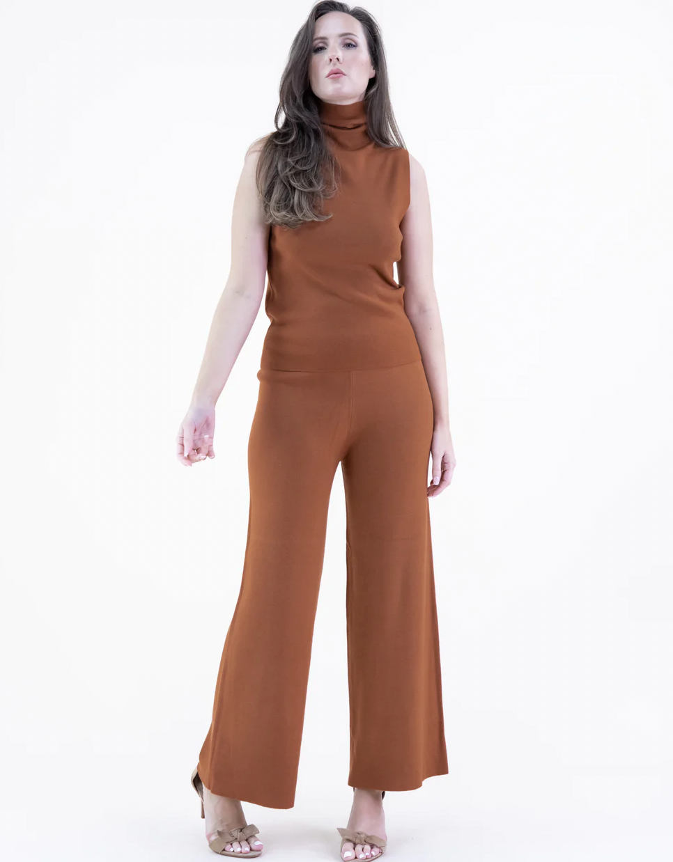 Knit Wide Leg Pants