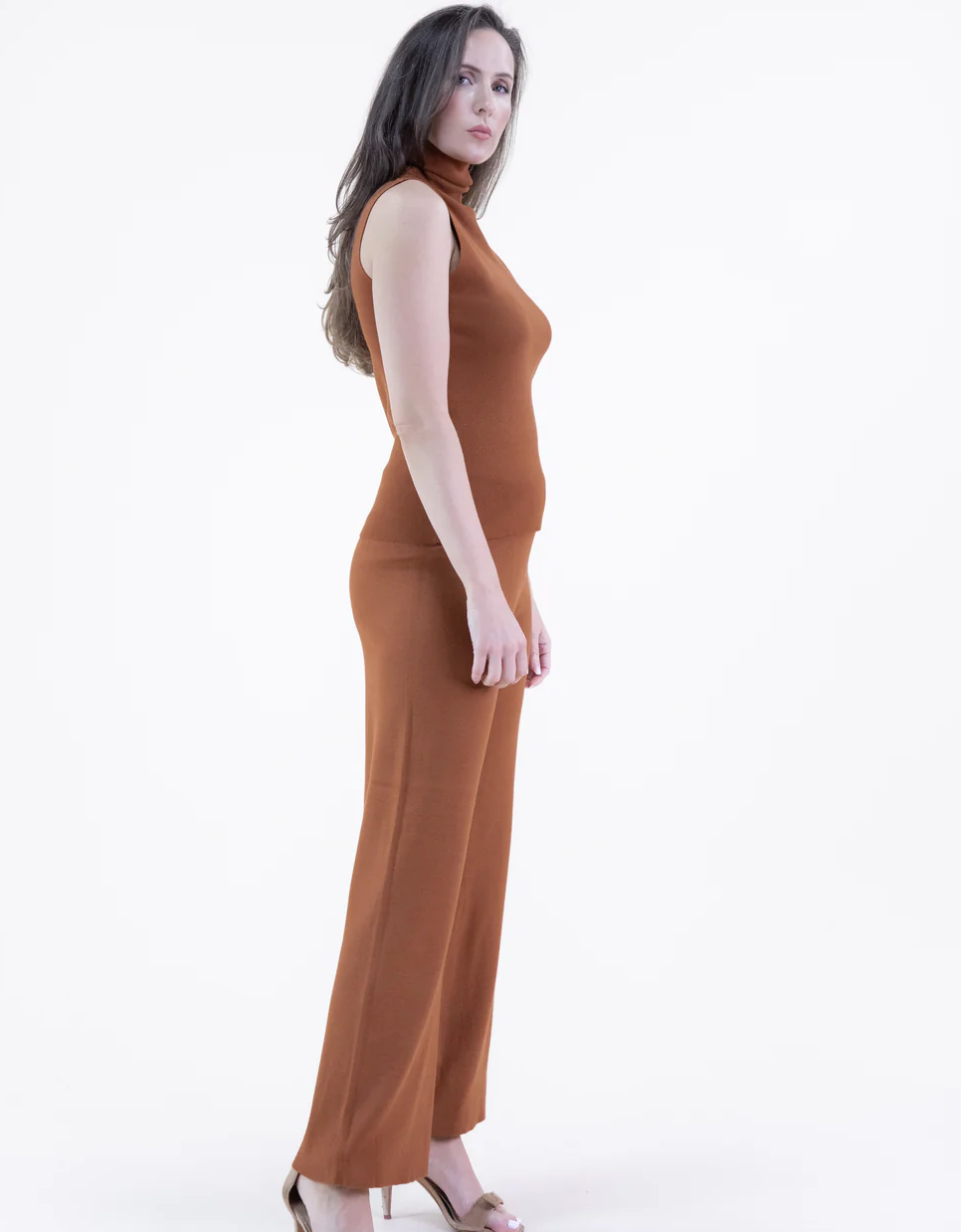 Knit Wide Leg Pants