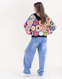 Flowerchild Chunky Knit Sweater
