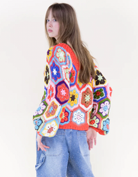 Flowerchild Chunky Knit Sweater