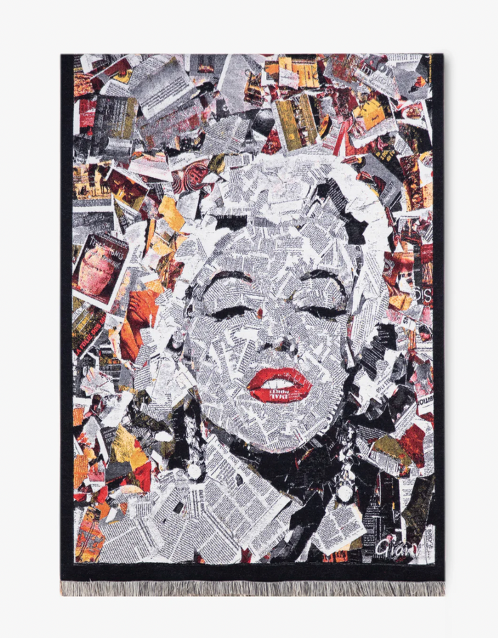 Marilyn Collage Premium Scarf