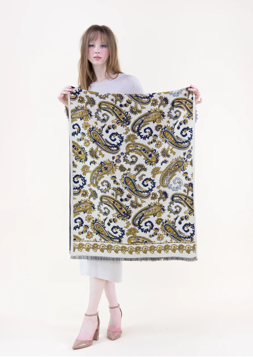 Paisley Tapestry Scarf