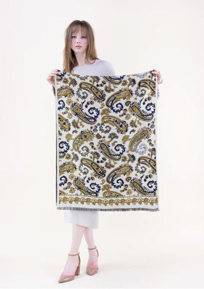 Paisley Tapestry Scarf