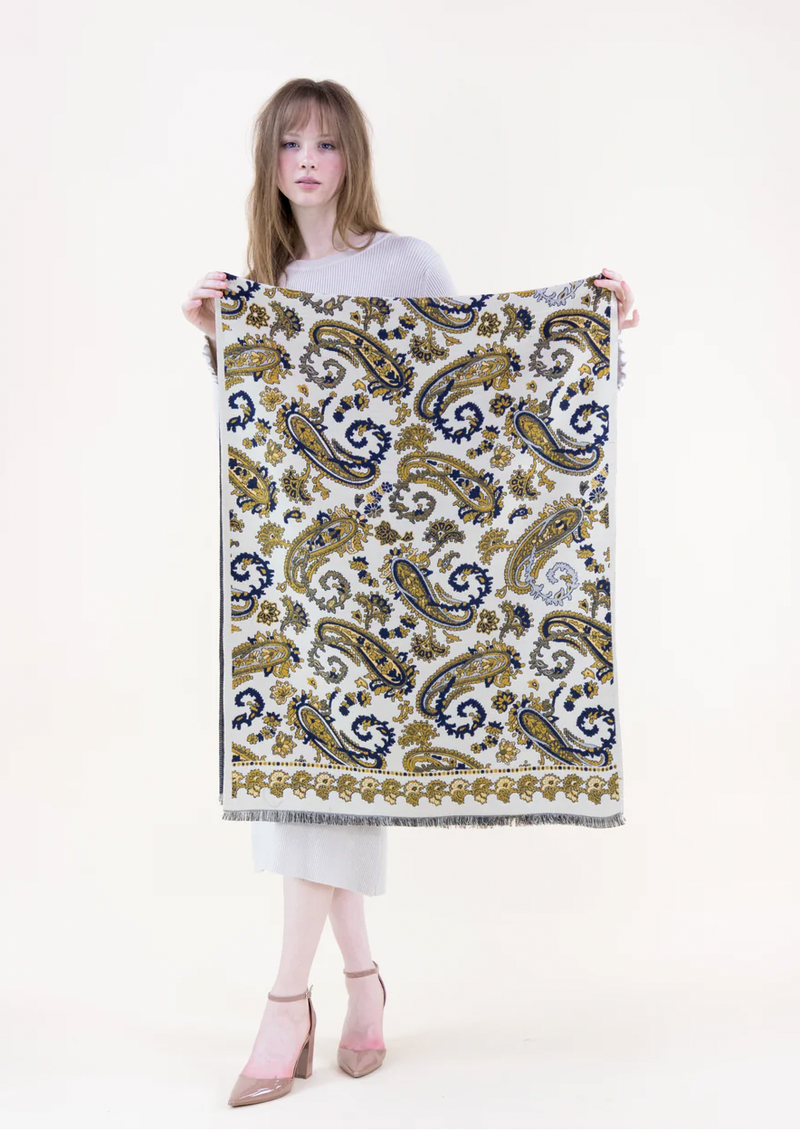 Paisley Tapestry Scarf