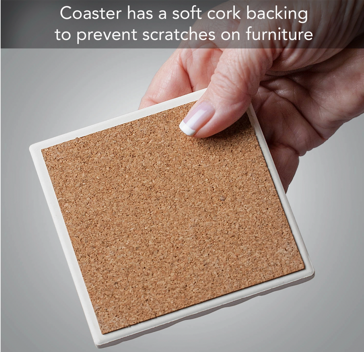 Mature & Fabulous Single Absorbent Tumbled Tile Coaster