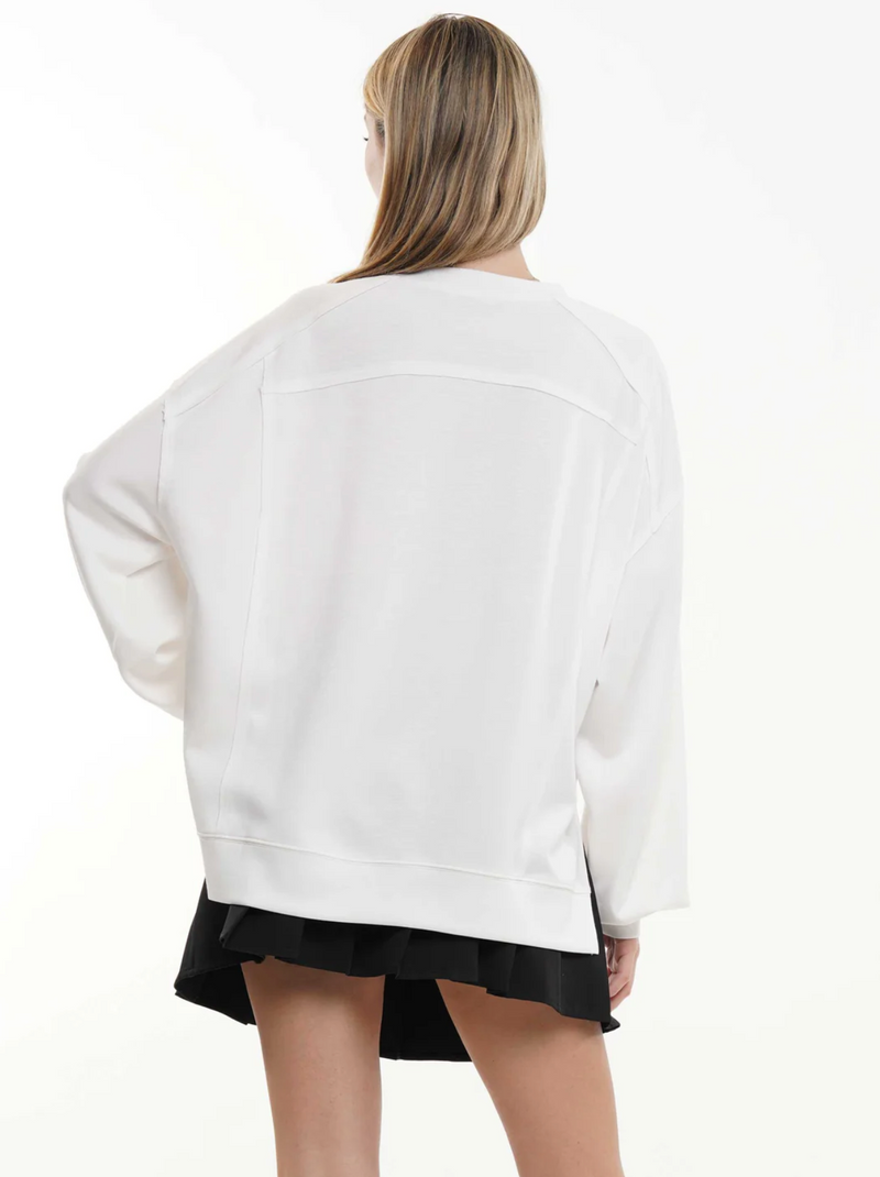 Football Sequin Sweatshirt