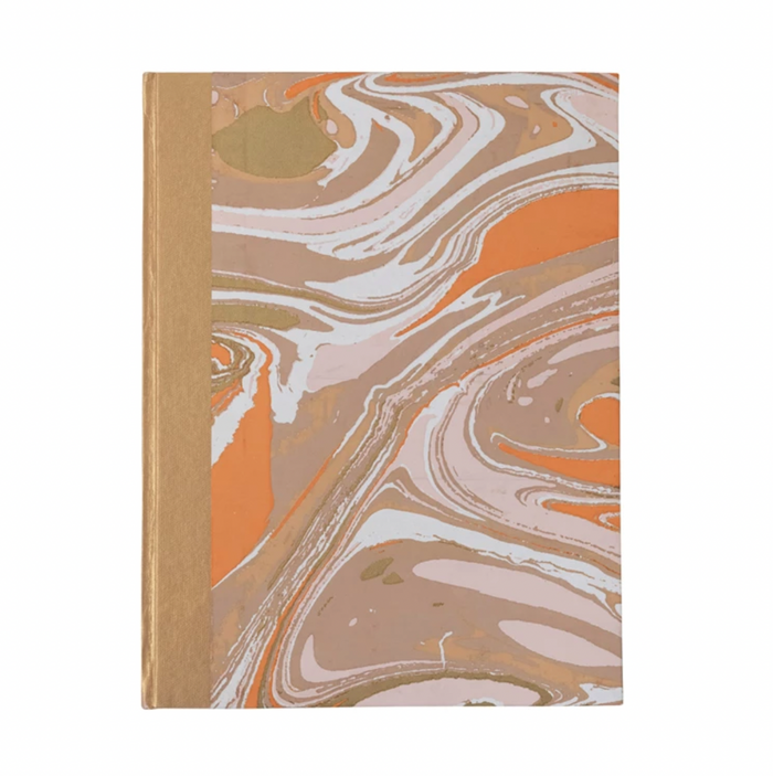 Marbled Paper & Cardboard Hard Cover NotebooK