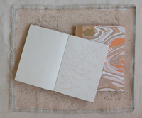 Marbled Paper & Cardboard Hard Cover NotebooK