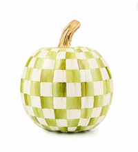 Moss Check Small Pumpkin