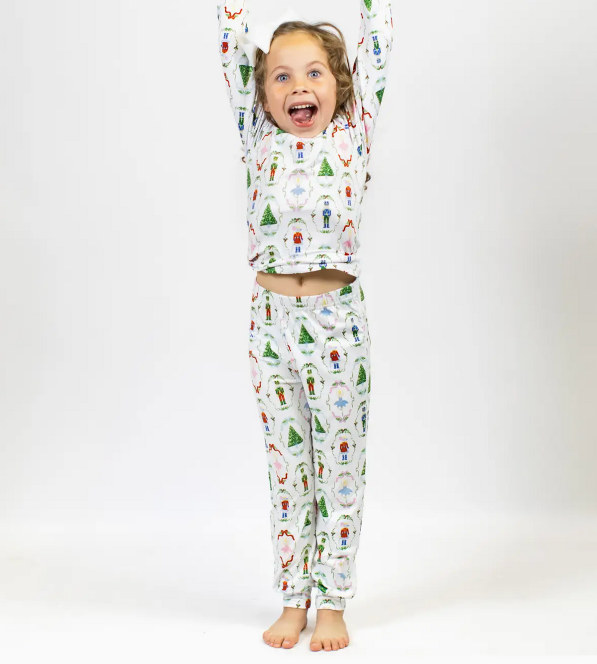Kid's Nutcracker Waltz Long Sleeve PJ's