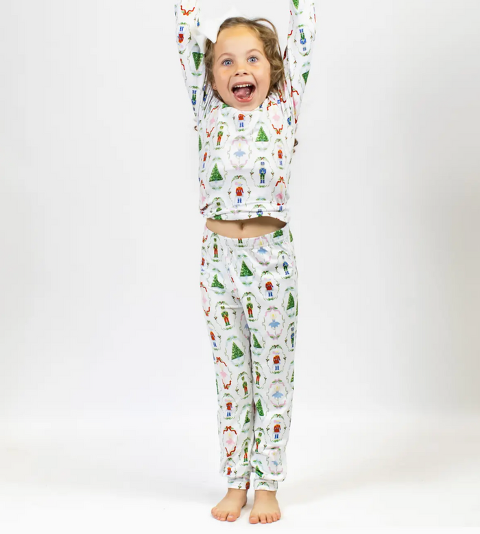 Kid's Nutcracker Waltz Long Sleeve PJ's