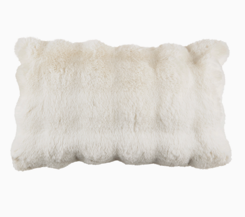Cozy Bubble Faux Fur Pillow