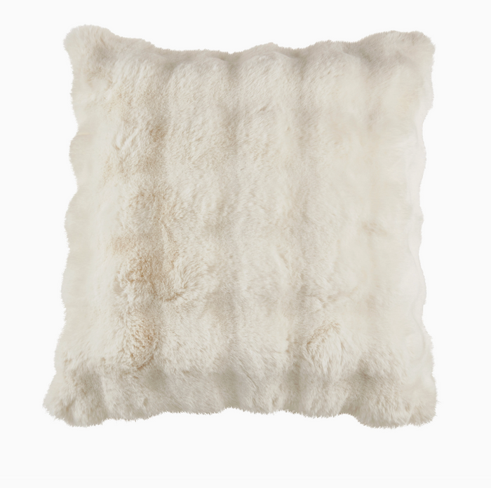 Cozy Bubble Faux Fur Pillow