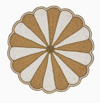 Beaded Pinwheel Placemat
