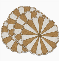 Beaded Pinwheel Placemat