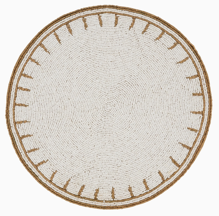 Timeless Glamour Beaded Placemat