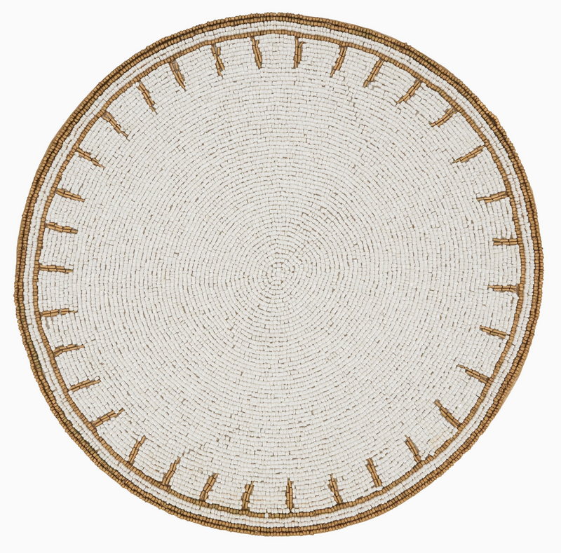 Timeless Glamour Beaded Placemat