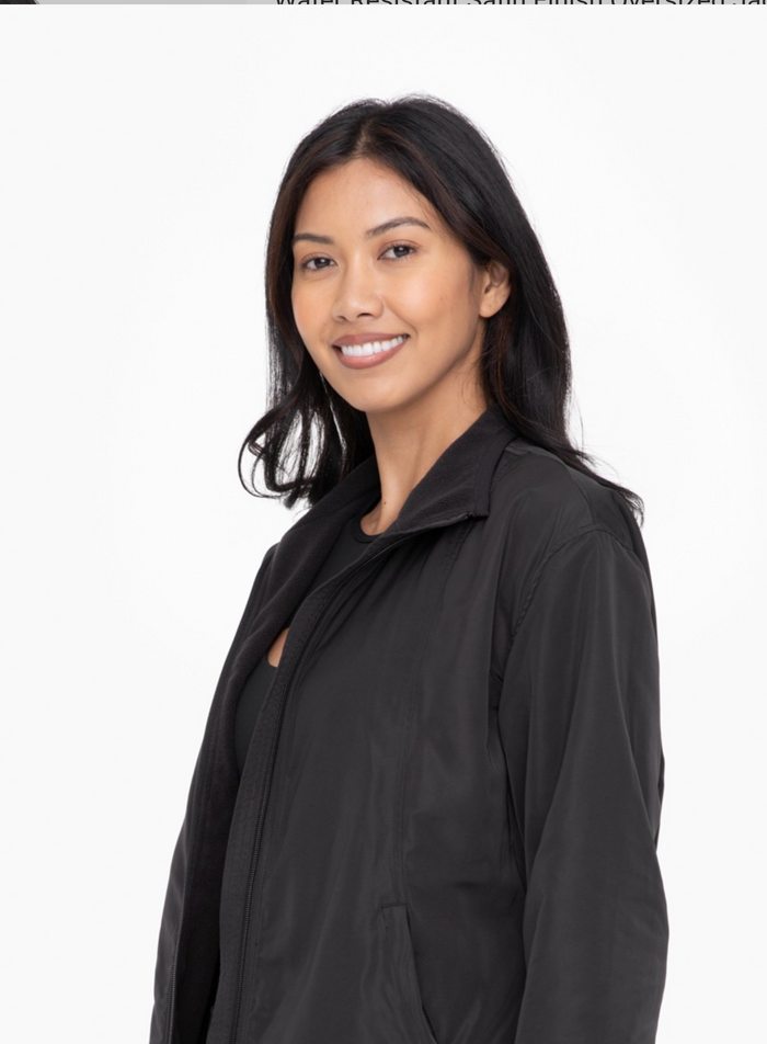 Satin Finish Oversized Jacket