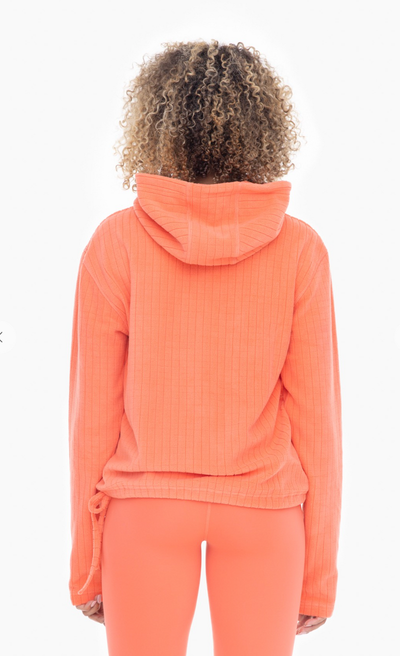 Brushed Burnout Fleece Hoodie