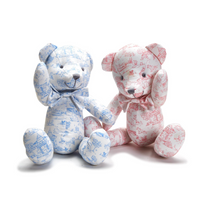 Animal Toile Stuffed Teddy Bear