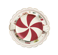 Christmas Candy Platter Set