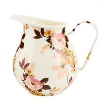 Wild Rose White Pitcher