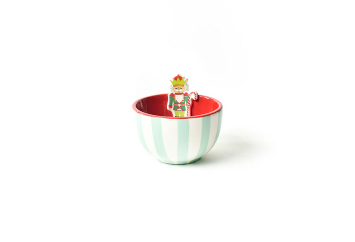 Mr. Nutcracker Embellishment Bowl