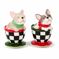 Check It Out French Bulldog Salt & Pepper Set