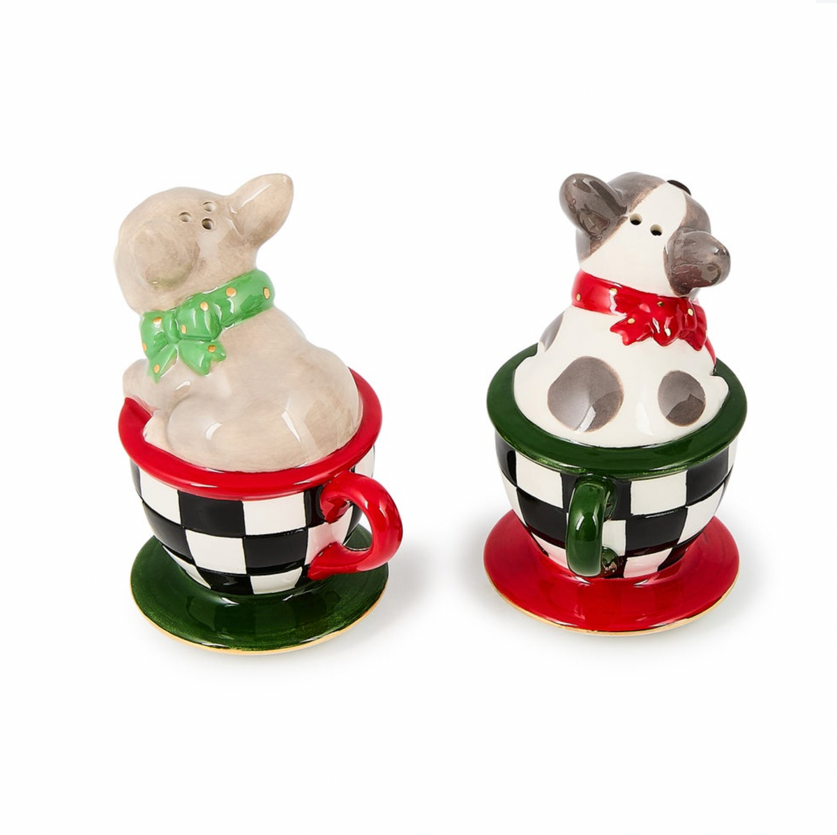 Check It Out French Bulldog Salt & Pepper Set