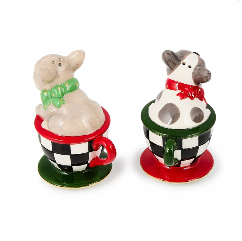 Check It Out French Bulldog Salt & Pepper Set