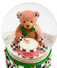 Holly Bear Snow Globe