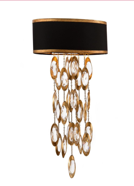 Black Tie Two-Light Sconce
