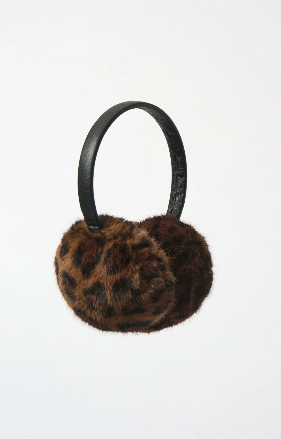 Faux Fur Animal-print Earmuffs