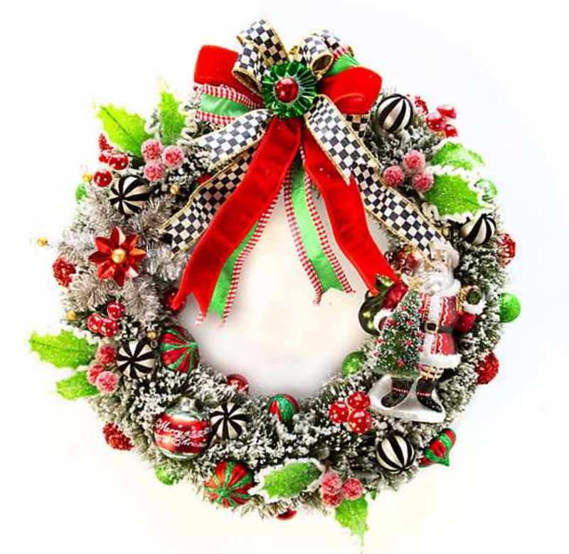 Jolly Holiday Nostalgia Wreath