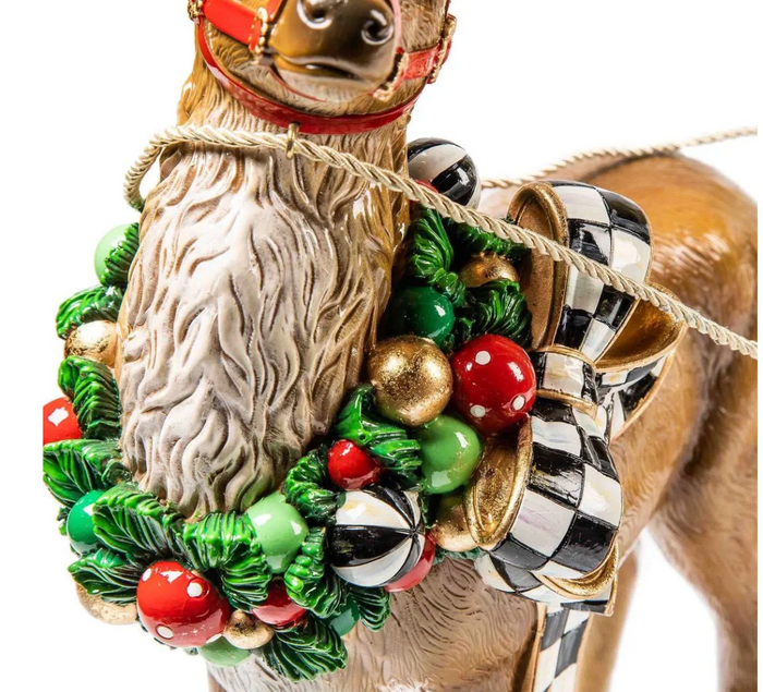 Night Before Christmas Santa & Sleigh