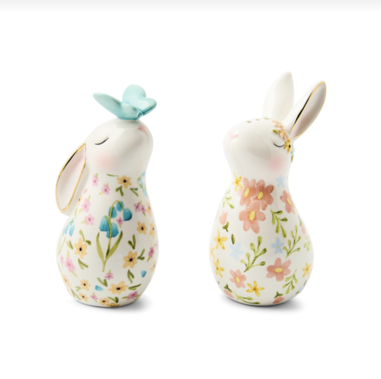Posie Patch Rabbit Salt And Pepper Set