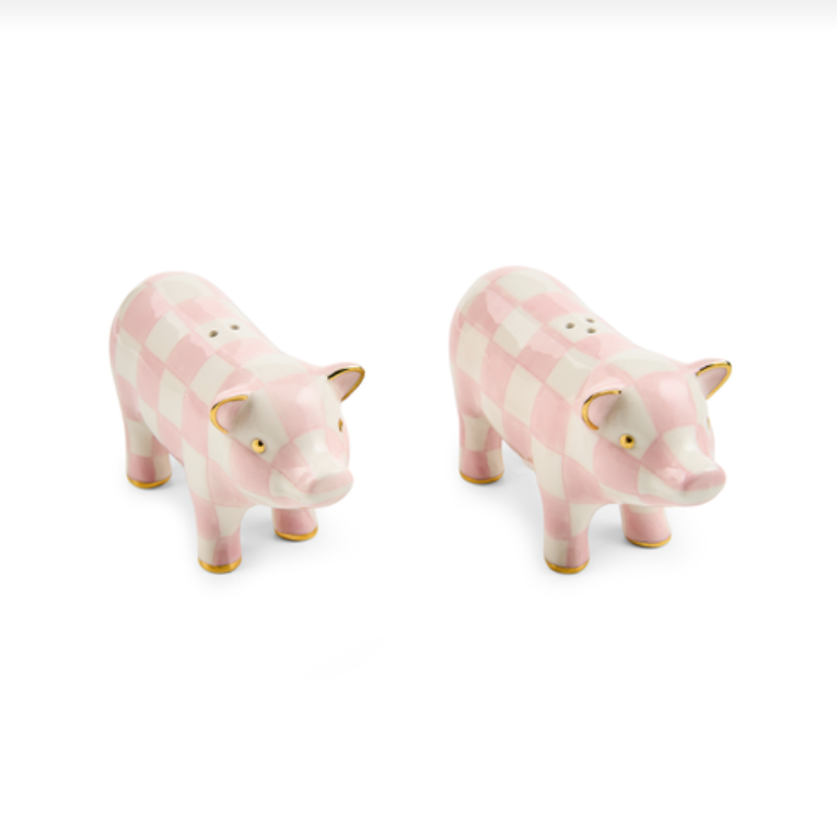 Rosy Pig Salt & Pepper Set